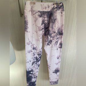 Zara active wear‎ kids yoga pant size 11/12 two tone purple